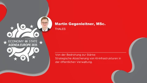 Martin Gegenleitner, MSc. (Thales Cyber Security)