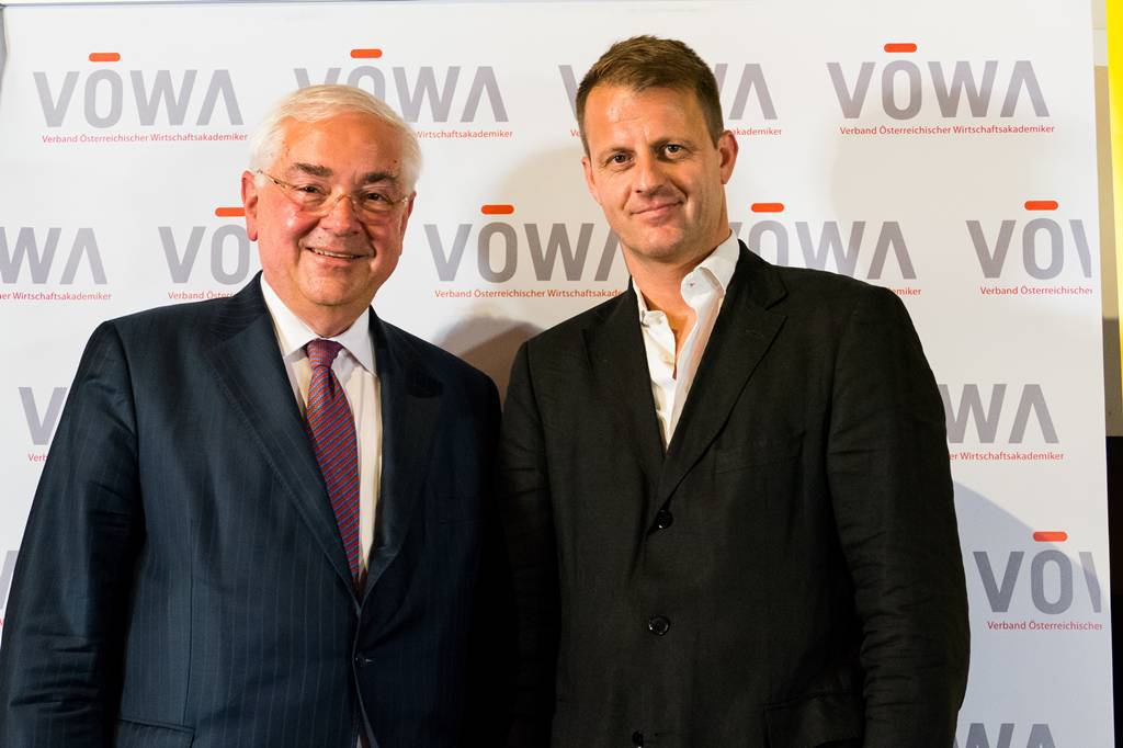 Dr. Walter Rothensteiner (Raiffeisen Zentralbank), Michael Fleischhacker (NZZ)